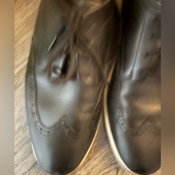 Cole Haan Black Leather Oxford Men's Shoes - Picture 7 of 7